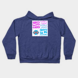 ACHIEVE GREATNESS ALWAYS Kids Hoodie